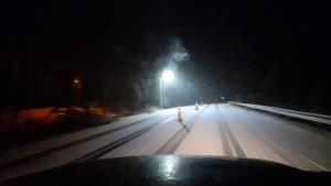 Advierten sobre tramos con nieve en la ruta 40, entre Bariloche y el Bolsón