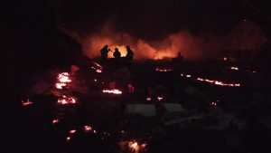 Descartan atentado en el incendio del centro de convenciones de Lewis en Lago Escondido