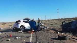 Dieron de alta al bebé que estaba internado tras el choque en la Ruta 237