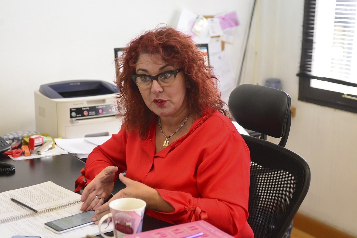 La jueza de Familia de Bariloche Cecilia Criado es una de las postulantes a cubrir una de las vacantes en el máximo tribunal rionegrino. (foto Alfredo Leiva)