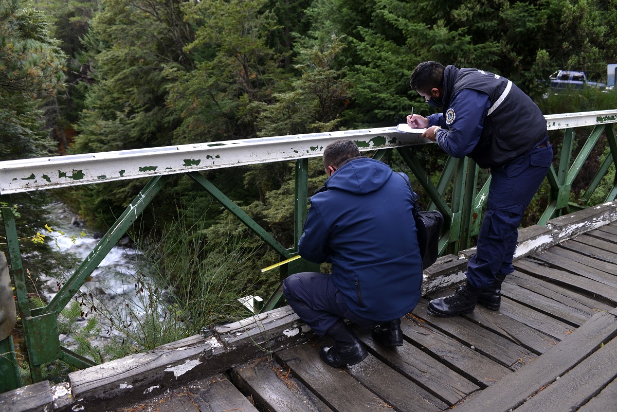 La tragedia ocurrió este miércoles en el puente sobre el arroyo Goye, en Colonia Suiza. (Foto de archivo de Alfredo Leiva)