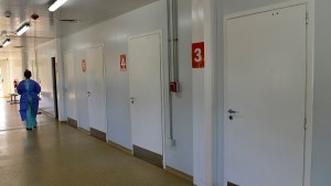 El hospital modular de Bariloche todavía espera equipamiento