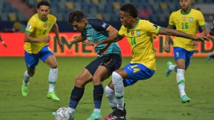 Ecuador cortó la racha de triunfos de Brasil y podría ser el rival de Argentina en cuartos