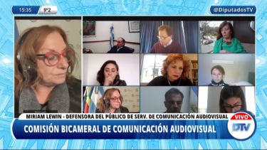 Lewin se encuentra reunida con referentes de ambas Cámaras.-