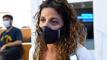 Ana Servidio, concejala del Frente de Todos en el Deliberante de Neuquén (foto Flor Salto)