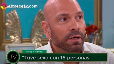 Freddy contó que tuvo sexo con 16 personas. 