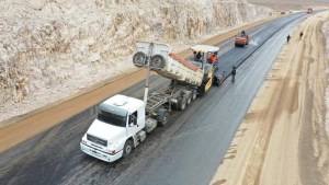 ¿Cuándo se termina el asfalto de la ruta 23?