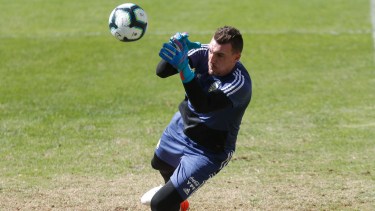 El arquero de River, en duda para la Copa.