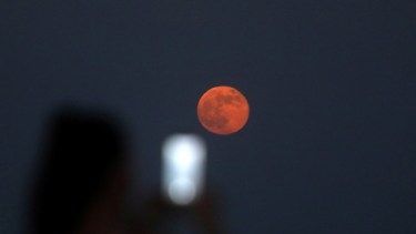 La primera Superluna de este año se podrá observar en nuestro país. Foto ilustrativa.