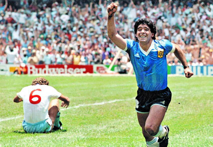 Maradona y El Gol del Siglo. 