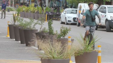 Millones de pesos le pagó la municipalidad a la cooperativa Cotrajun por las 1.300 macetas que distribuyó en la ciudad.