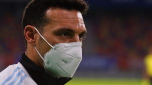 Scaloni y su impotencia por el empate de Argentina con Colombia