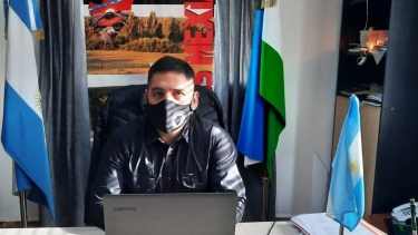 El intendente Nelson Quinteros resaltó la importancia de la obra pública para dinamizar la economía local. Foto: gentileza. 