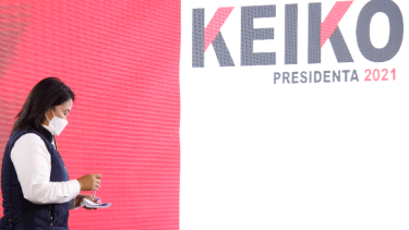 Keiko Fujimori denunció "irregularidades" en conferencia de prensa. Foto: AP