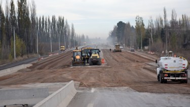 Vialidad Nacional finalizará este tramo en "semanas". (Florencia Salto) 