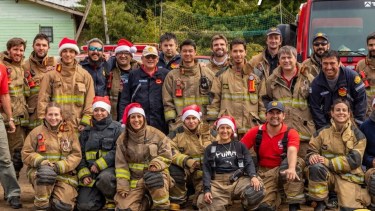 Los Bomberos de Melipal buscan socios. Foto: gentileza