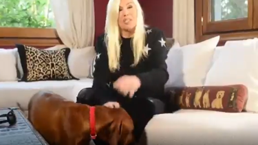 Susana Giménez dio positivo por coronavirus. 