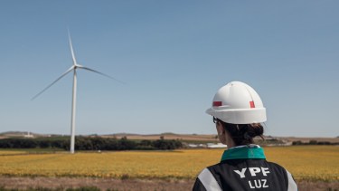 El parque eólico cuenta con 45 aerogeneradores instalados y tiene la capacidad de producir 838 GWh por año. (Foto: gentileza)