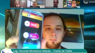 El legislador Montecino Odarda es el autor del proyecto. Foto Gentileza Prensa FdT.