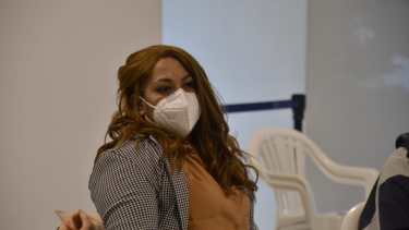 La testigo aseguró que declarar le permitió reparar vínculos con su historia de hija de un desaparecido. Foto Yamil Regules.