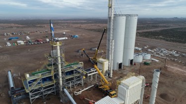 La planta se está instalando en el parque industrial de Allen. Foto gentileza.