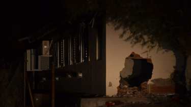 La explosión se habría originado por una fuga de gas. Foto: Yamil Regules