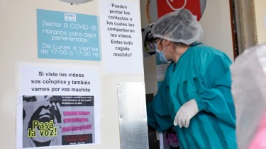 El caso se conoció públicamente el viernes 25 de junio. La dirección del hospital emitió un comunicado: "entendemos que estos hechos corresponden o reproducen la violencia machista". Foto Florencia Salto.