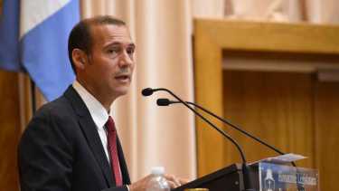 Gutiérrez vive la última apertura de sesiones de su gestión.(Foto archivo Florencia Salto)