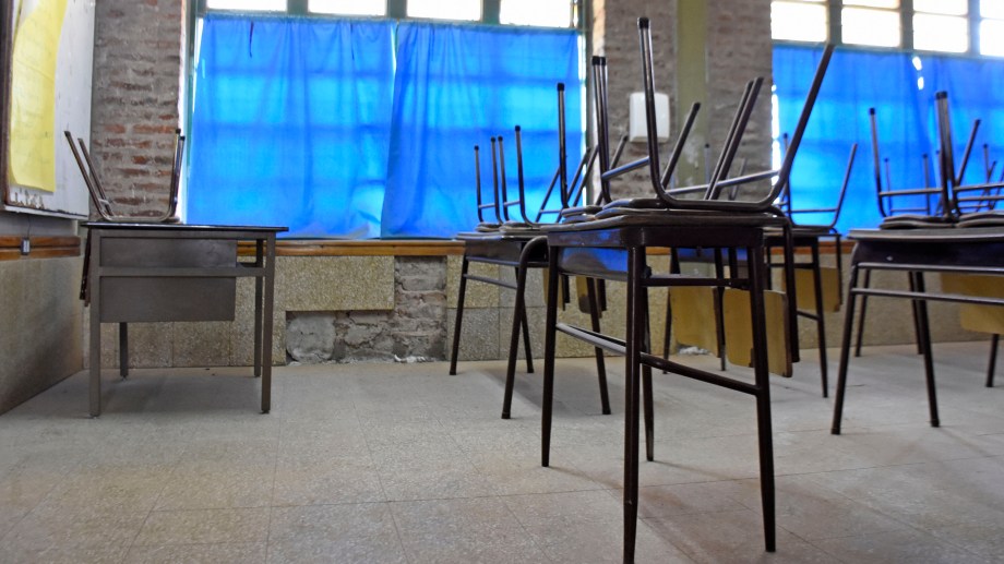 El gobierno tiene un "semáforo" para ordenar las necesidades en mantenimiento escolar. Foto: archivo Florencia Salto