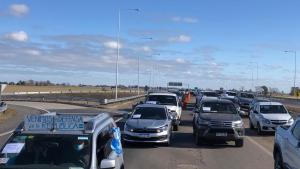 Ante un «camionetazo» de productores, Alberto Fernández suspendió un viaje a Pergamino