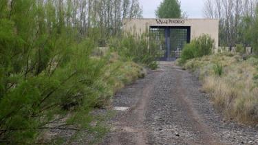 Una de las bodegas que fue a remate en El Chañar. Foto: Archivo. 