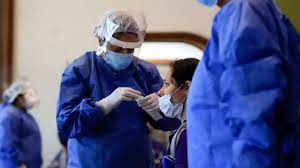 El porcentaje de ocupación de camas de adultos de 71,6% en el país.