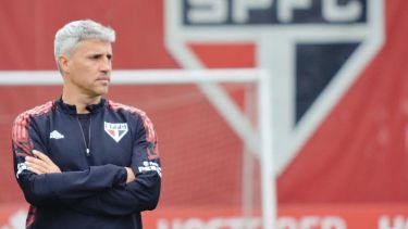 Hernán Crespo está en Brasil desde febrero, cuando fue contratado para dirigir al primer equipo del tricolor. 