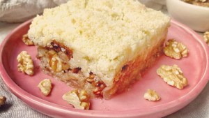 Crumble de manzanas súper saludable