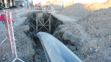 El plazo de ejecución es de 120 días corridos y desde ARSA informaron que se encuentran todavía dentro de ese período. Foto Andrés Maripe