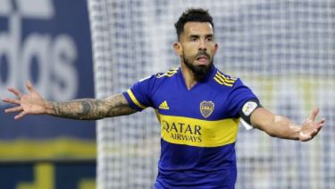 Carlos Tevez anunciará esta tarde su salida de Boca Juniors. Gentileza.