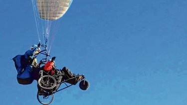 El accidente se produjo cuando los dos hombre intentaban aterrizar. (Archivo)
