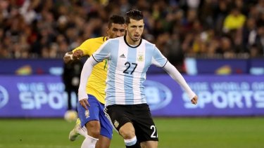 Guido Rodríguez viene formando parte del plantel de la selección en el proceso Scaloni pero no ha tenido muchos minutos. 