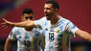 Argentina le ganó a Uruguay con fútbol y personalidad