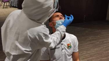 Bolivia es una de las selecciones afectadas por los contagios, ya que no pudo contar con su goleador Marcelo Moreno Martins. 