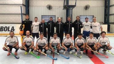 Mayo, Navarro y Ferrante forman parte del conjunto masculino. 