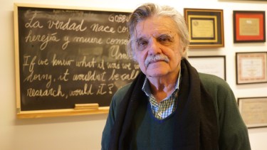 El sociólogo Horacio González falleció ayer a los  77 años. 