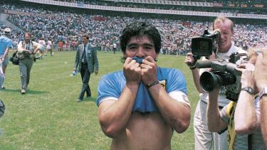 El Diez y dos goles inolvidables.