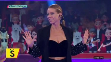 La conductora aprovechó su ciclo para hacer declaraciones, donde dejó entrever que el vínculo marcha viento en popa.-