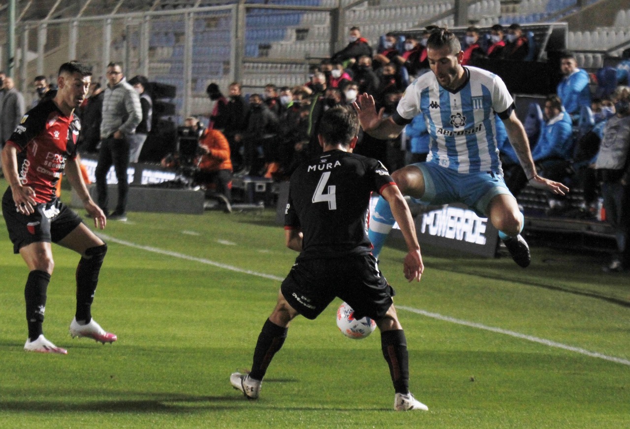 Facundo Mura, de Roca a jugar la final del fútbol argentino. Foto: prensa Liga Profesional 