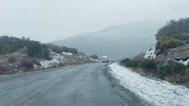 La lluvia predomina en la cordillera pero las rutas se mantienen habilitadas con precaución en Río Negro. Archivo