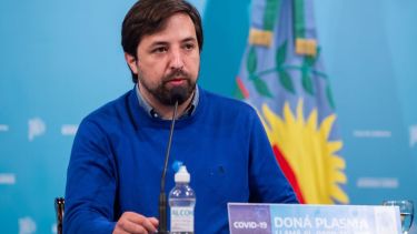 Nicolás Kreplak, ministro de Salud de la provincia de Buenos Aires. 