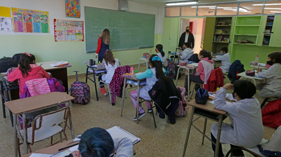 Los alumnos rionegrinos regresan a las aulas luego de tres semanas de vacaciones. Archivo