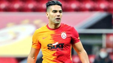 Radamel Falcao García dio positivo en coronavirus en las últimas horas. Juega en Galatasaray de Turquía. 
