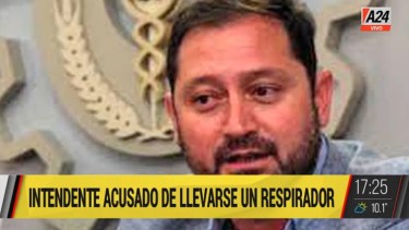 Denuncian al intendente de Lincoln por internarse en Junín con un respirador del hospital municipal. 